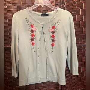 Sea foam green sweater